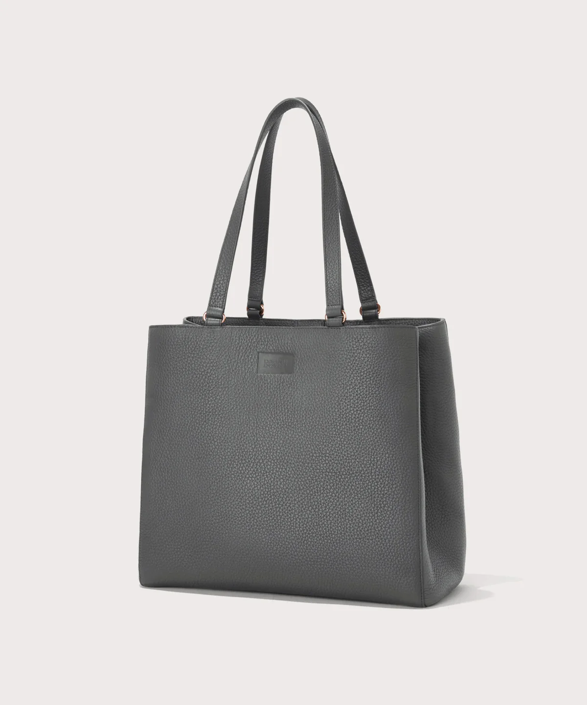 Allyn Tote in Graphite, Large - Image 3
