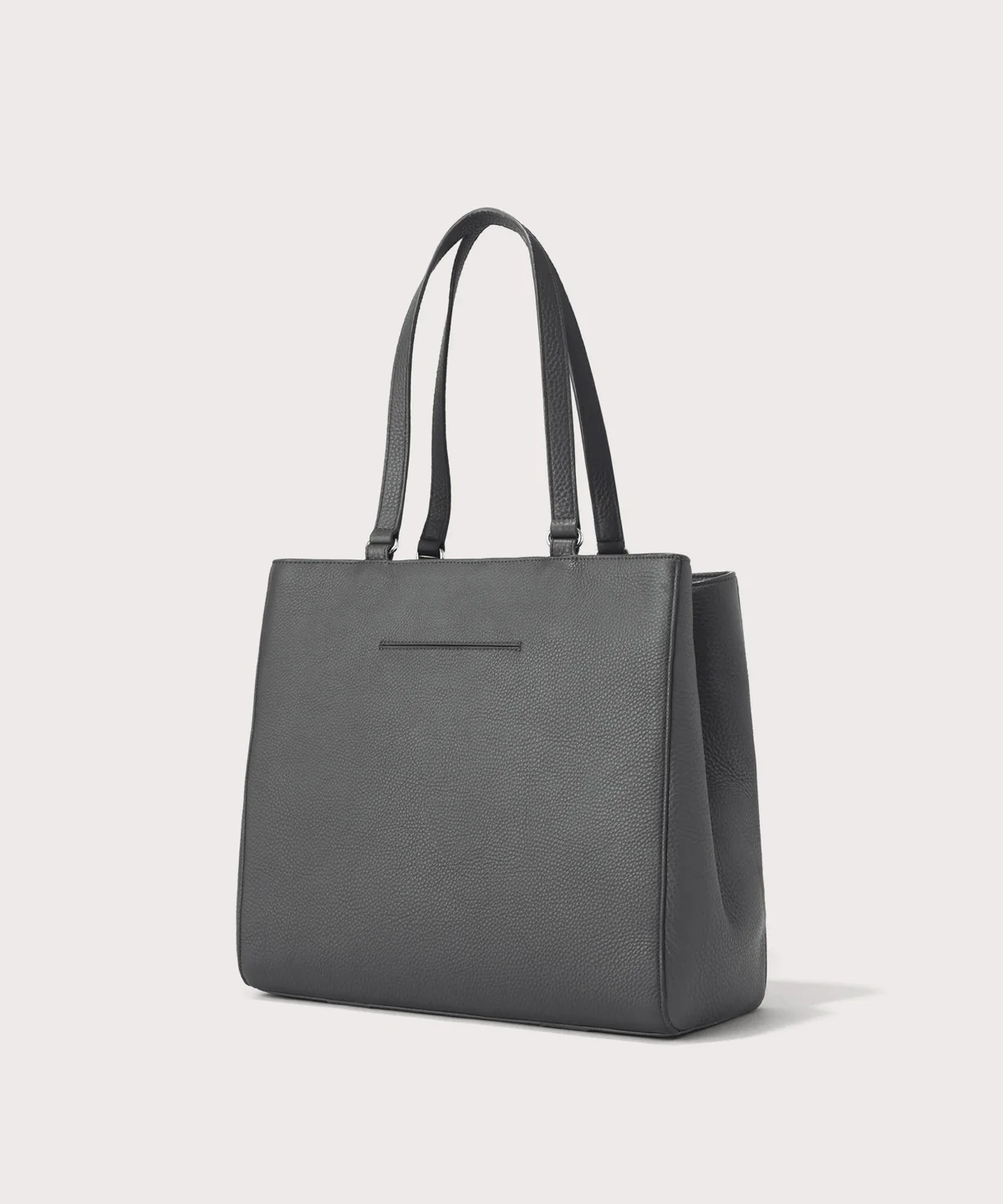 Allyn Tote in Graphite, Large - Image 4