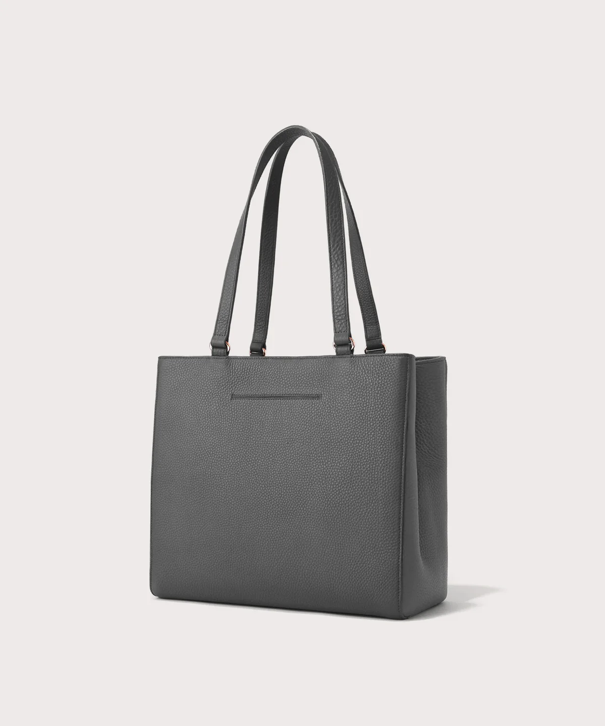 Allyn Tote in Graphite, Medium - Image 4