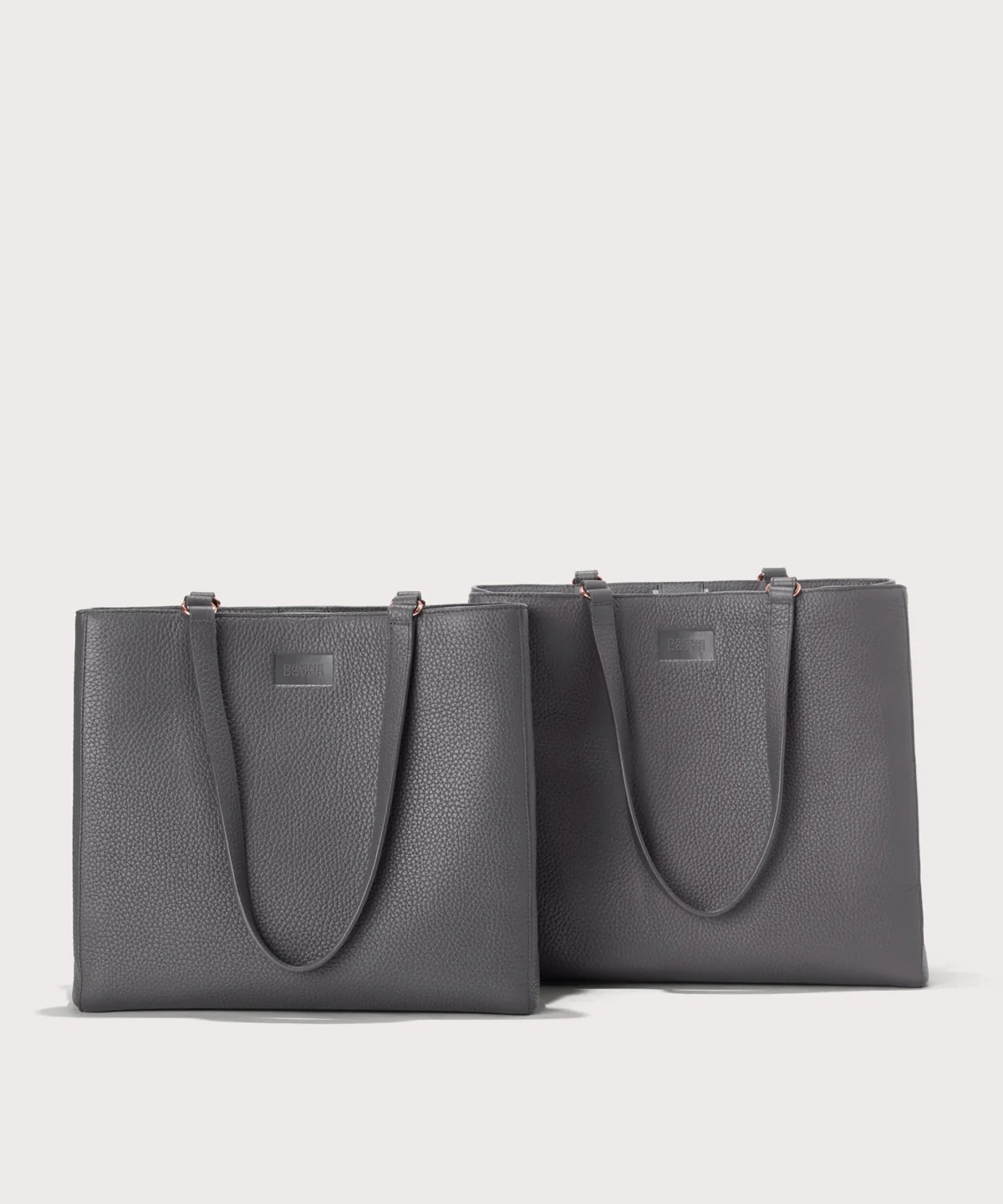 Allyn Tote in Graphite, Medium - Image 7