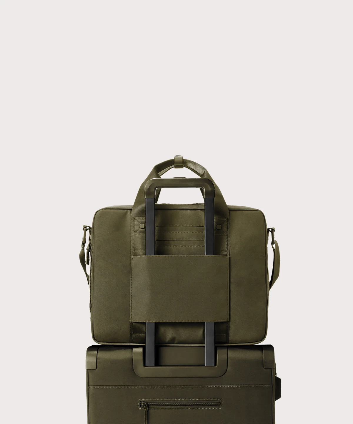 Berlin Travel Brief in Dark Moss - Image 6