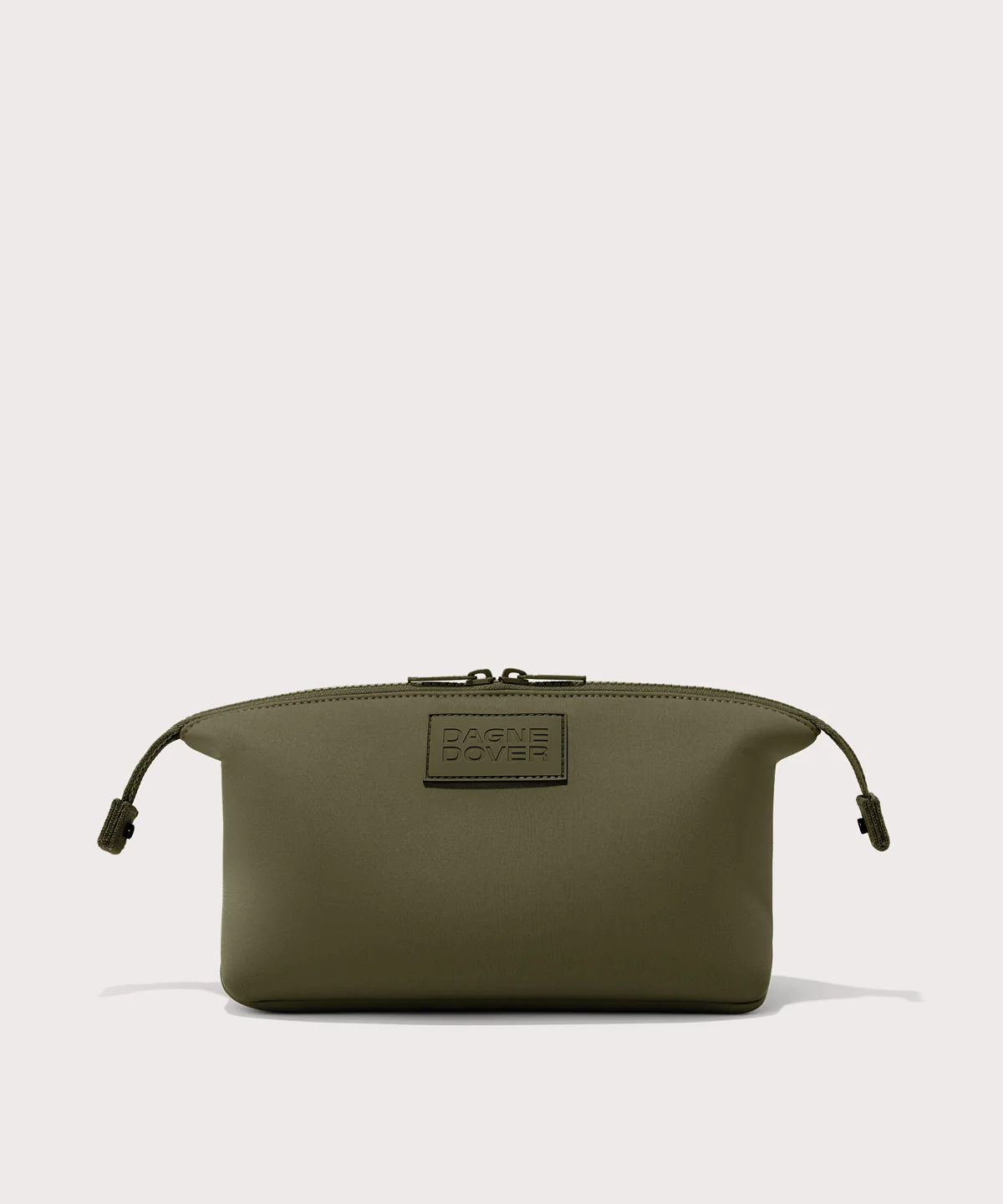 Hunter Toiletry Bag in Dark Moss, Large - Image 6