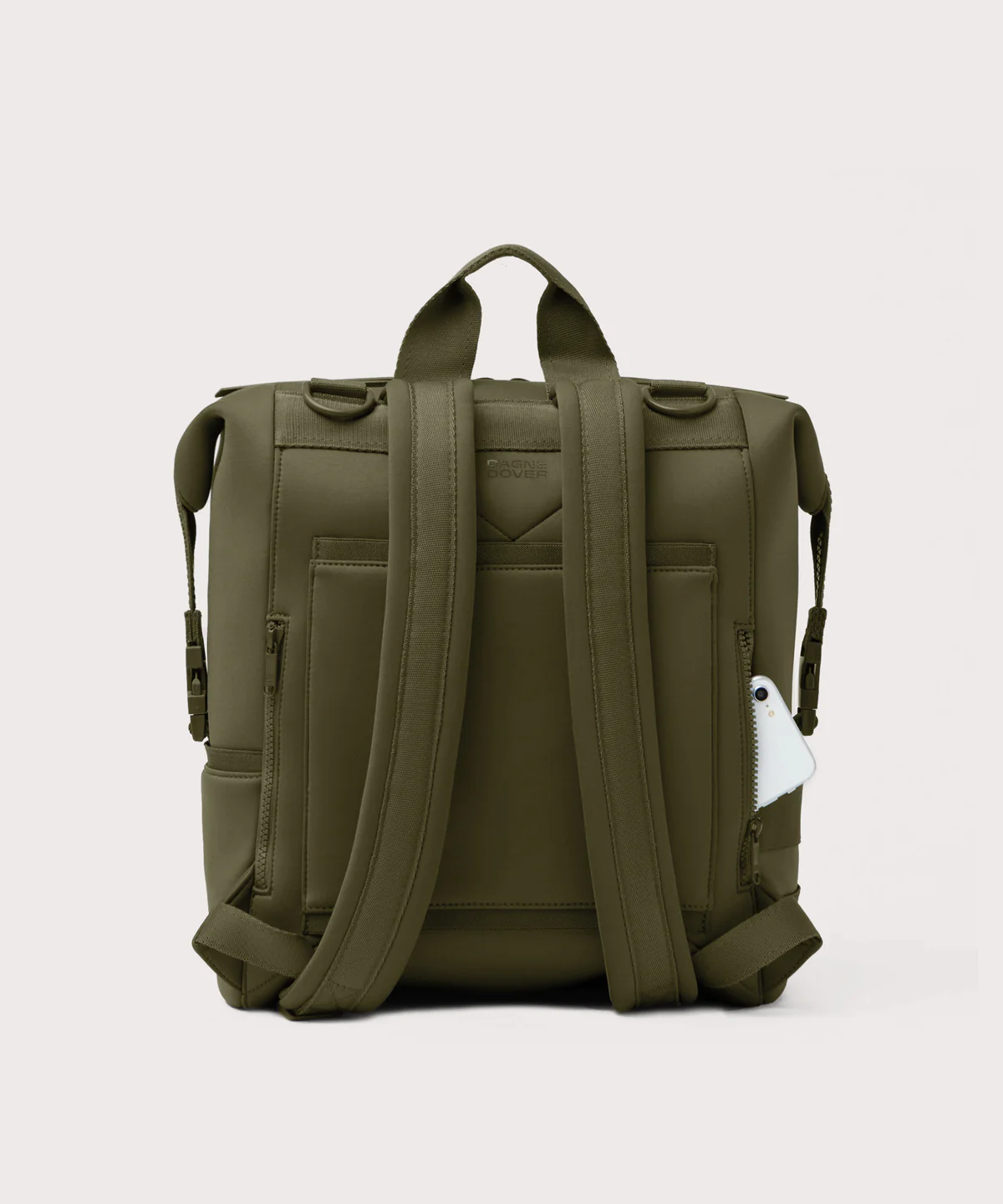 Indi Diaper Backpack in Dark Moss, Large - Image 4