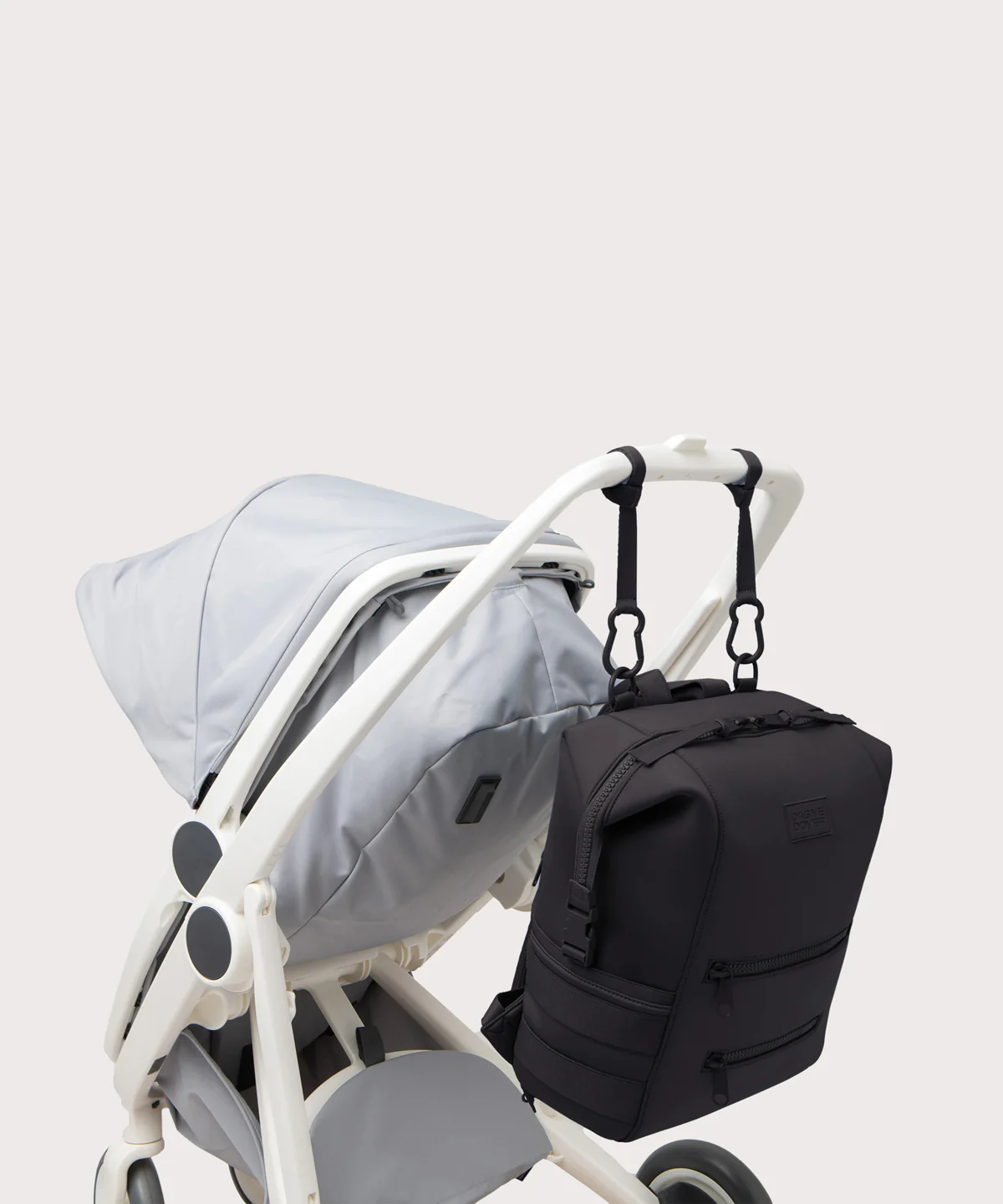 Indi Diaper Backpack in Onyx, Large - Image 7