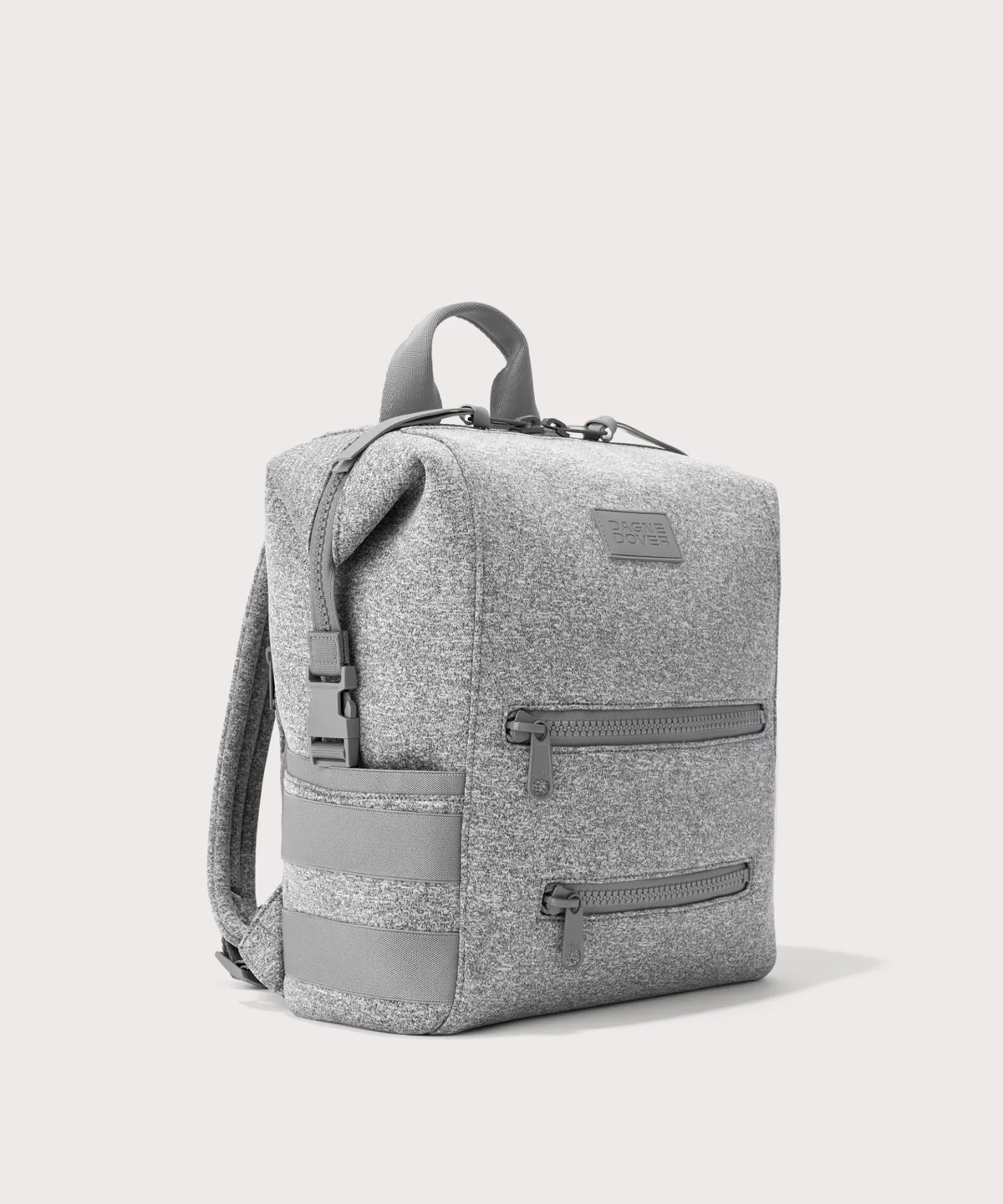Indi Diaper Backpack in Heather Grey, Medium - Image 3