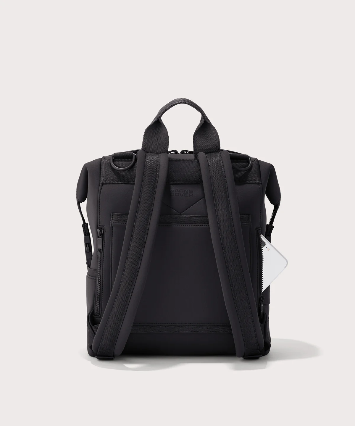 Indi Diaper Backpack in Onyx, Medium - Image 4