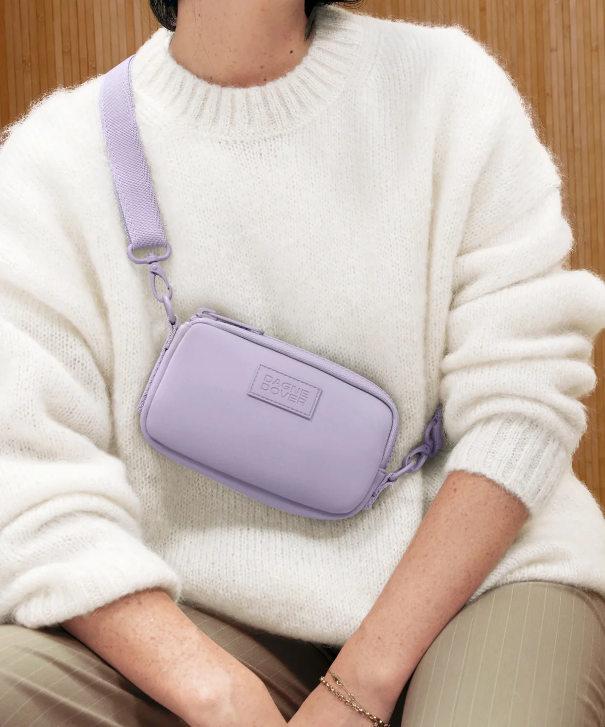 Mara Phone Sling in Heather Grey - Image 5