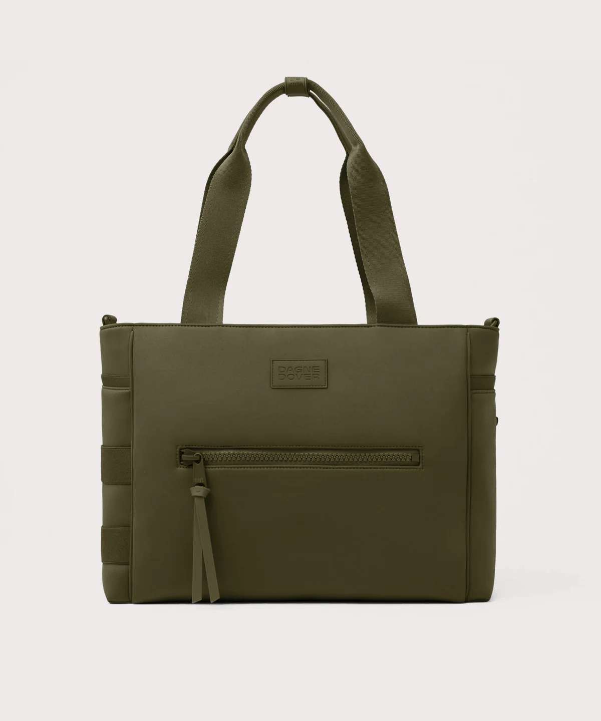 Wade Diaper Tote in Dark Moss - Image 3