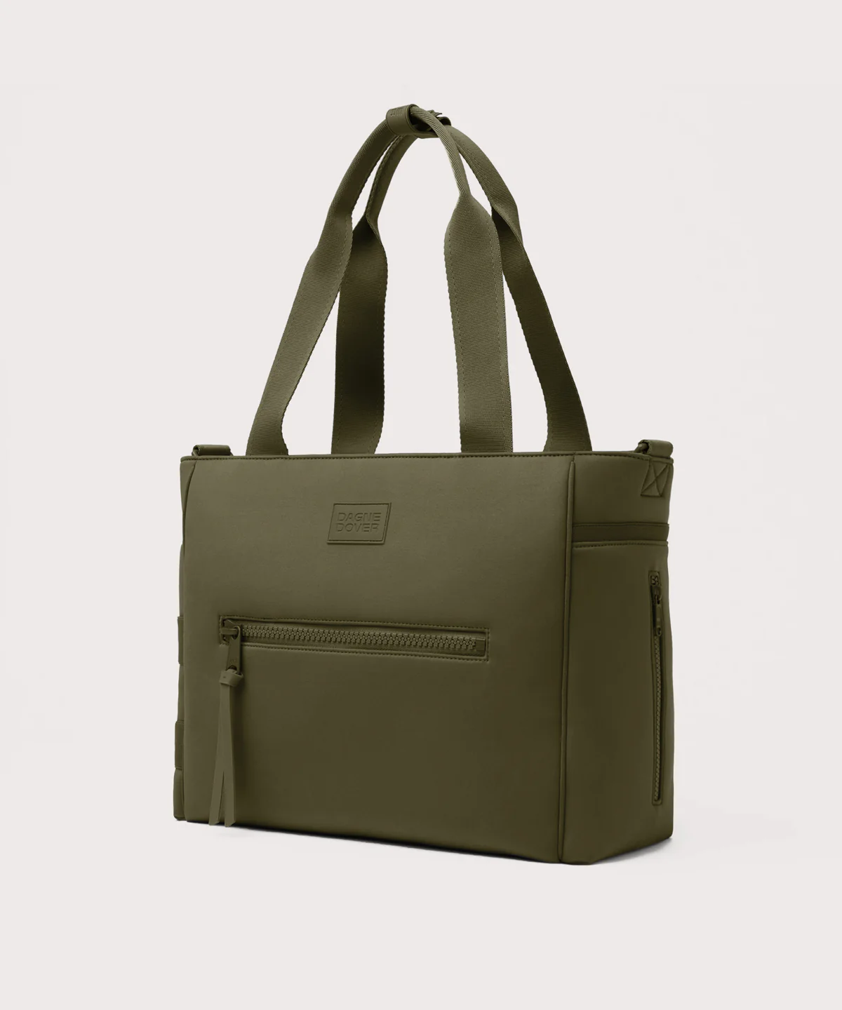 Wade Diaper Tote in Dark Moss - Image 4